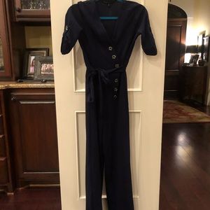 Navy Jumpsuit